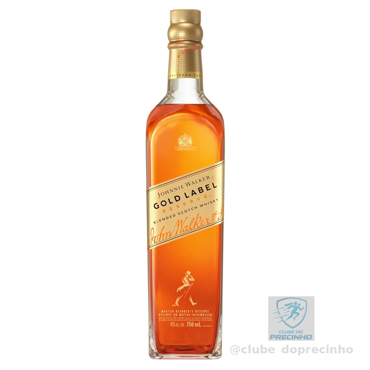 Whisky Johnnie Walker Gold Label 750ml
