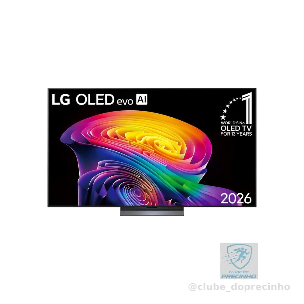 Smart TV LG OLED evo AI 4K C6 77 polegadas 2026