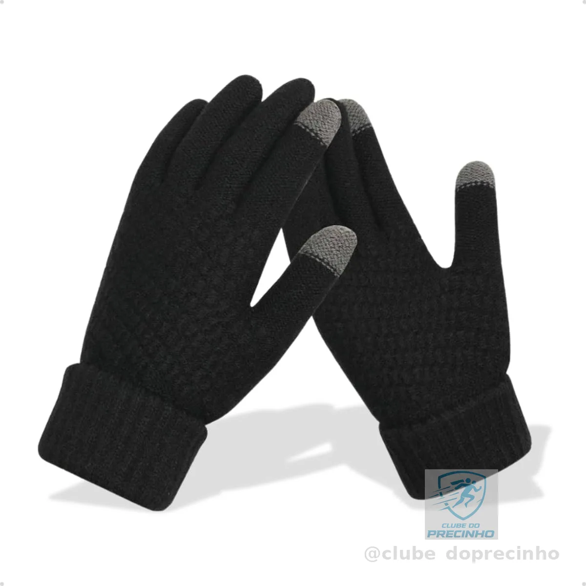Luva De Frio Inverno Lã Térmica Forrada Quentinha Touch Screen Celular Tablet Notebook Adulto Resistente Esportiva