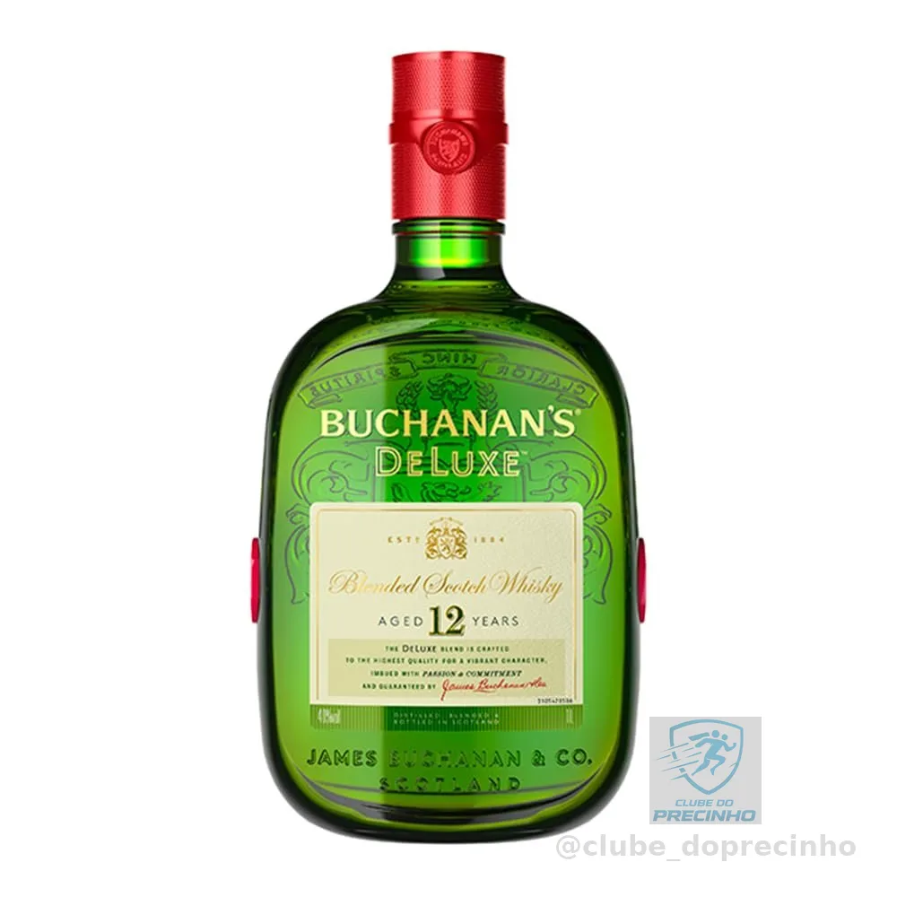 Whisky Buchanan's Deluxe 12 Anos 1L
