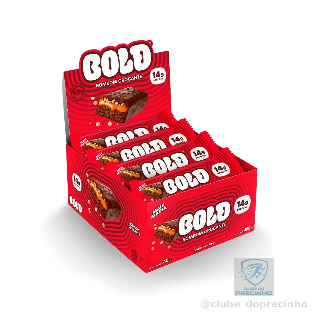 Bold Bombom crocante 40G -Display com 12 unidades