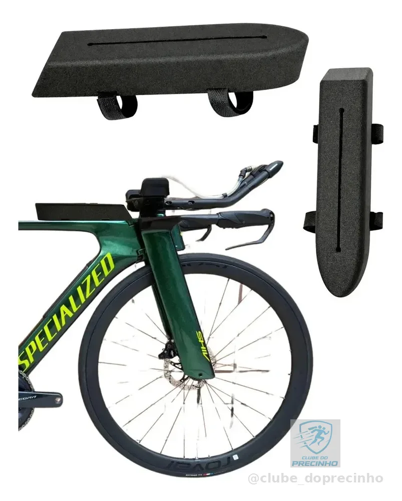 Porta Gel Triathlon Speed Road Universal Velcro Tpu E Carbono Triv