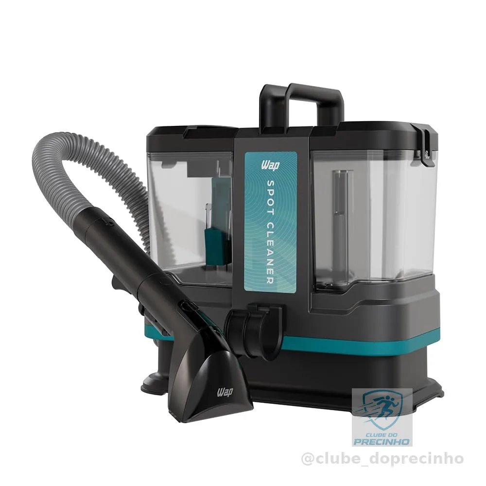 WAP Extratora e Higienizadora 3 em 1 WAP SPOT CLEANER W4 1650W Leve Compacta Alcance de 6 Metros Com 3 Acessórios (220, Volts)