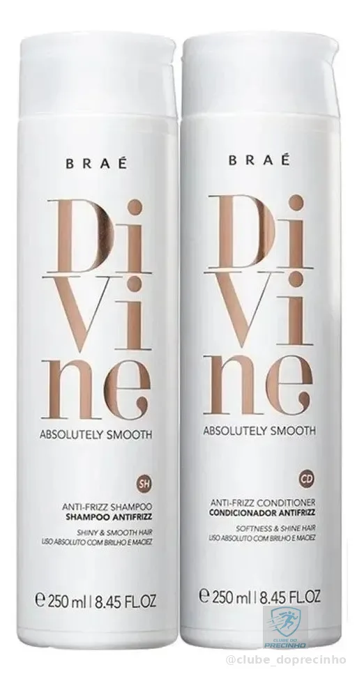 Brae Kit Divine Shampoo 250ml + Condicionador 250ml