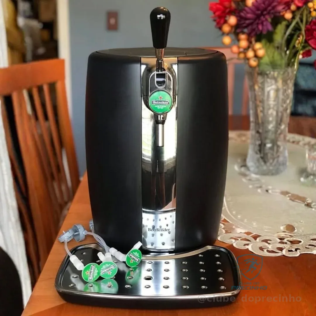 Krups Heineken B101 Chopeira De Cerveja Preto De Com 5l