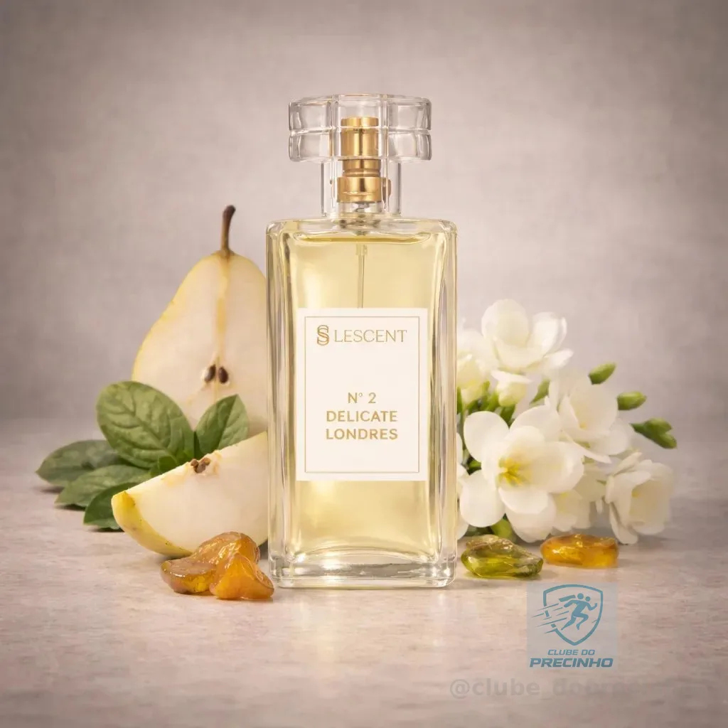 Perfume Deo Colônia Lescent N2 Delicate Londres 100ml Feminino