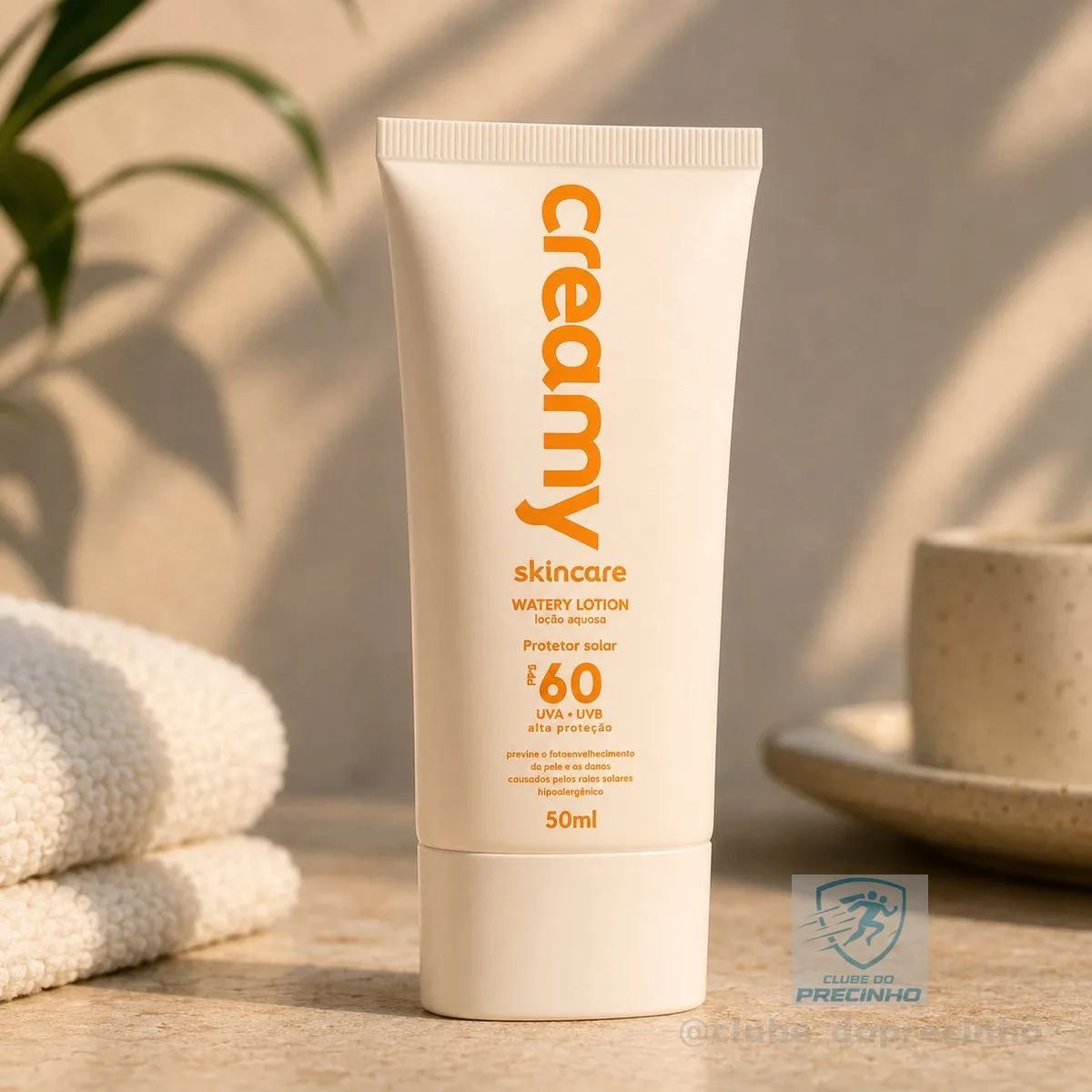 Creamy Skincare Protetor Solar 50g | FPS 60