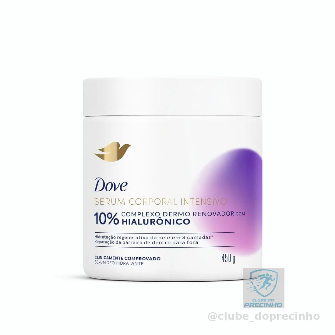 Dove Hidratante Sérum Corporal Intensivo Hialurônico 450g
