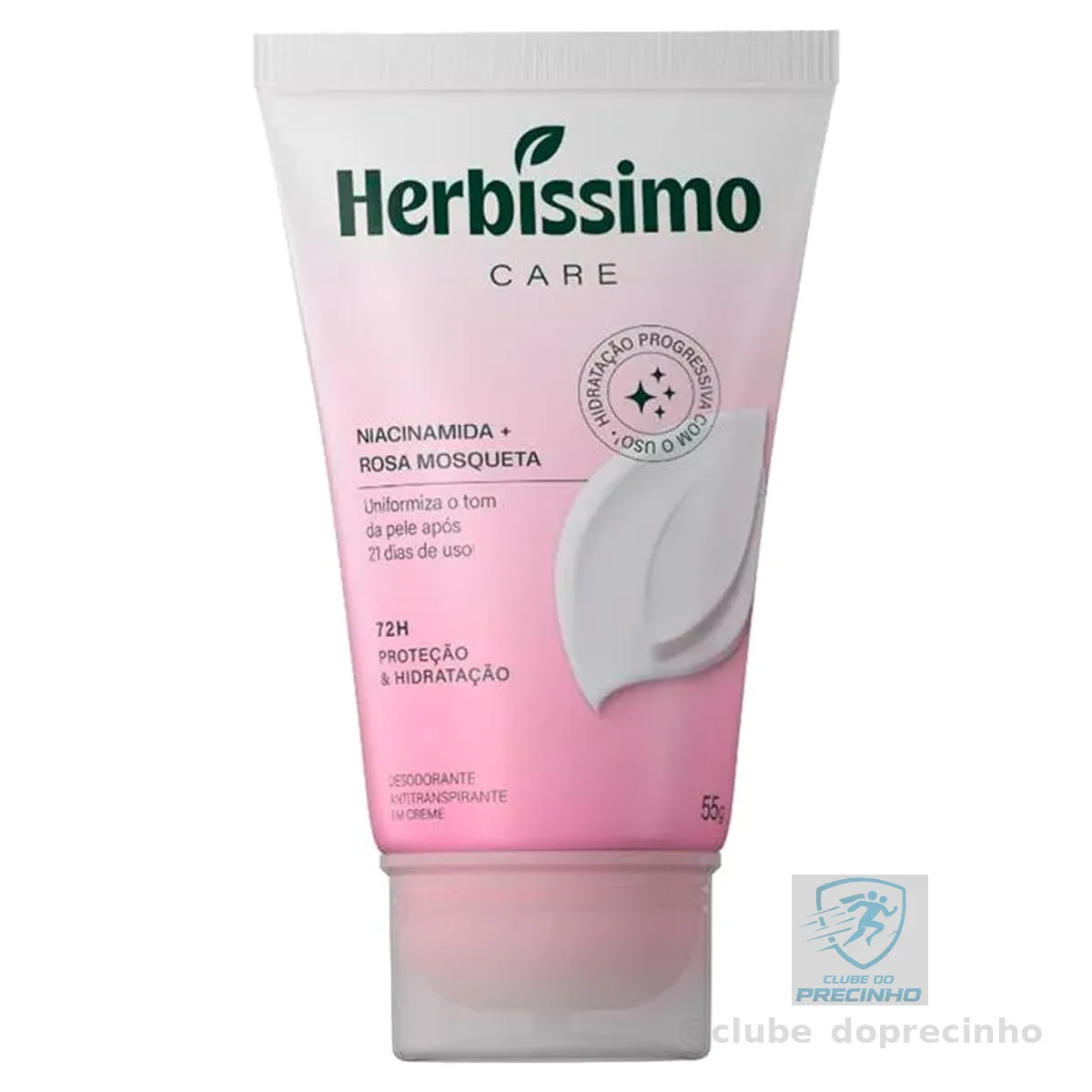 Desodorante Em Creme Antitranspirante Herbíssimo Sensitive