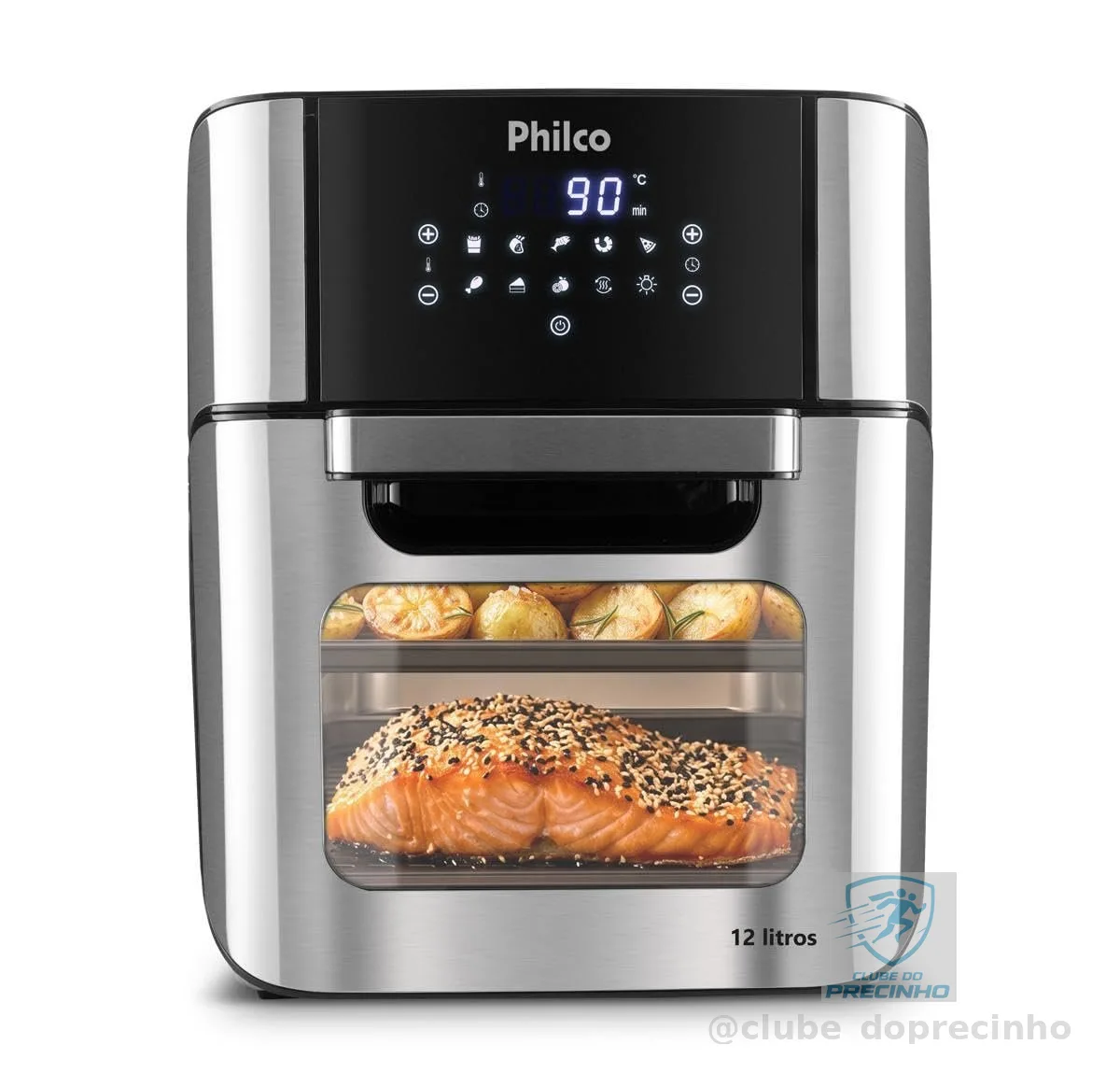 Fritadeira Philco Air Fryer Oven 12L PFR2200P - 127V
