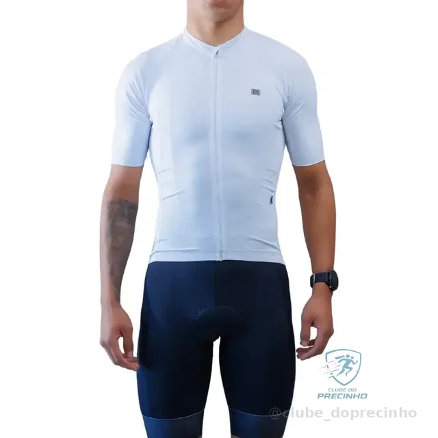 Camisa Ciclismo Roupa Ciclista Camiseta Mtb Bike Branco