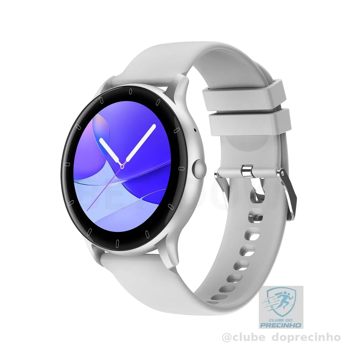 Bettdow Smartwatch Relógio inteligente com Al integrada, atende/faz chamadas, relógio esportivo feminino e masculino de 1,28" à prova d'água IP67, para celulares Android e iOS FB051 (Prata)