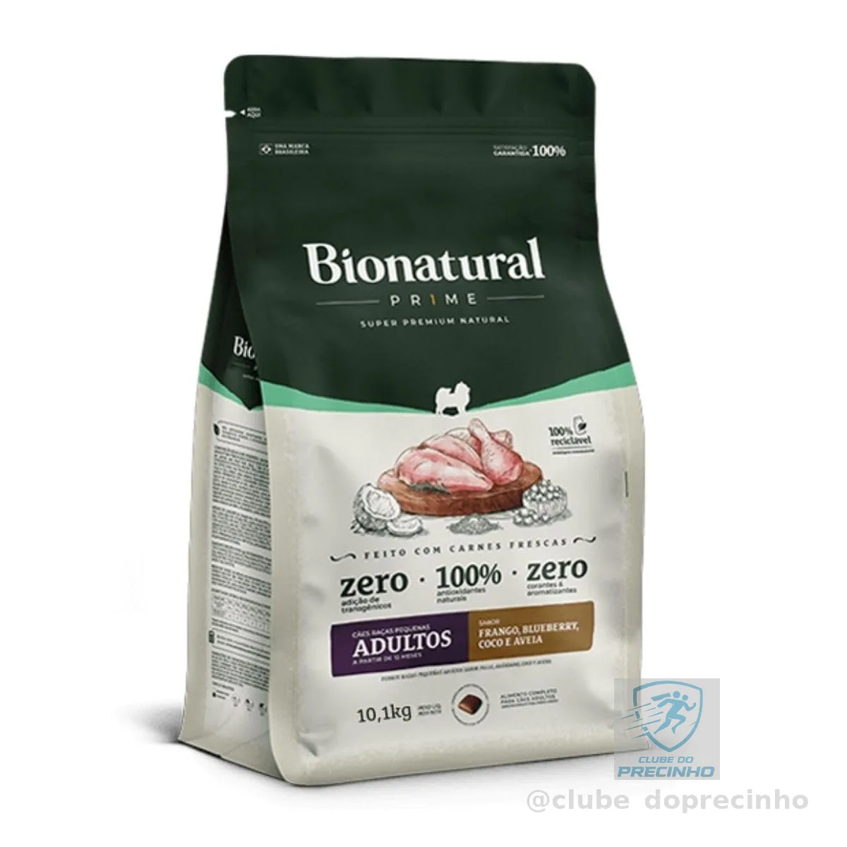 Bionatural Prime - Frango Cães De Raças Peq. Adultos 10,1kg