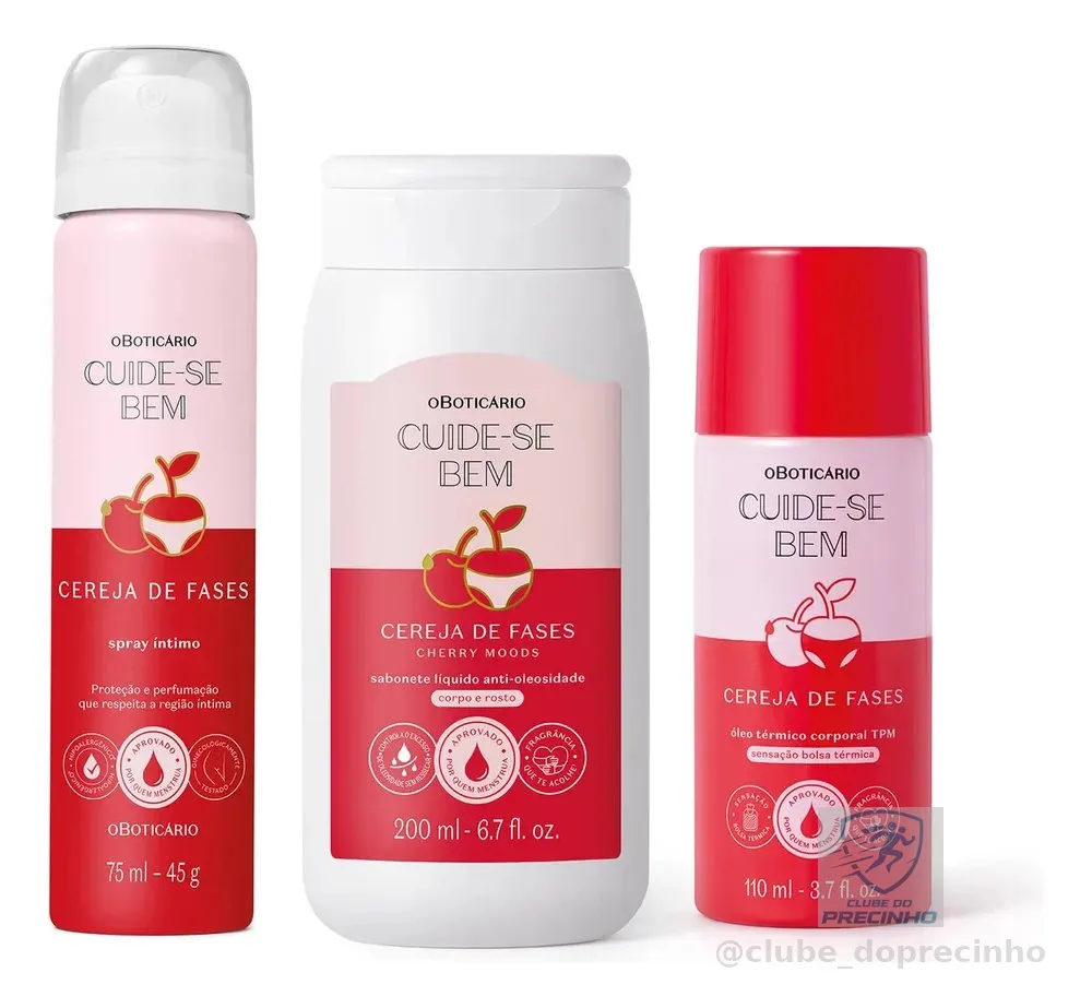 Combo Cuide-se Bem:  Sabonete Líquido 2 Em 1 200ml + Spray Í