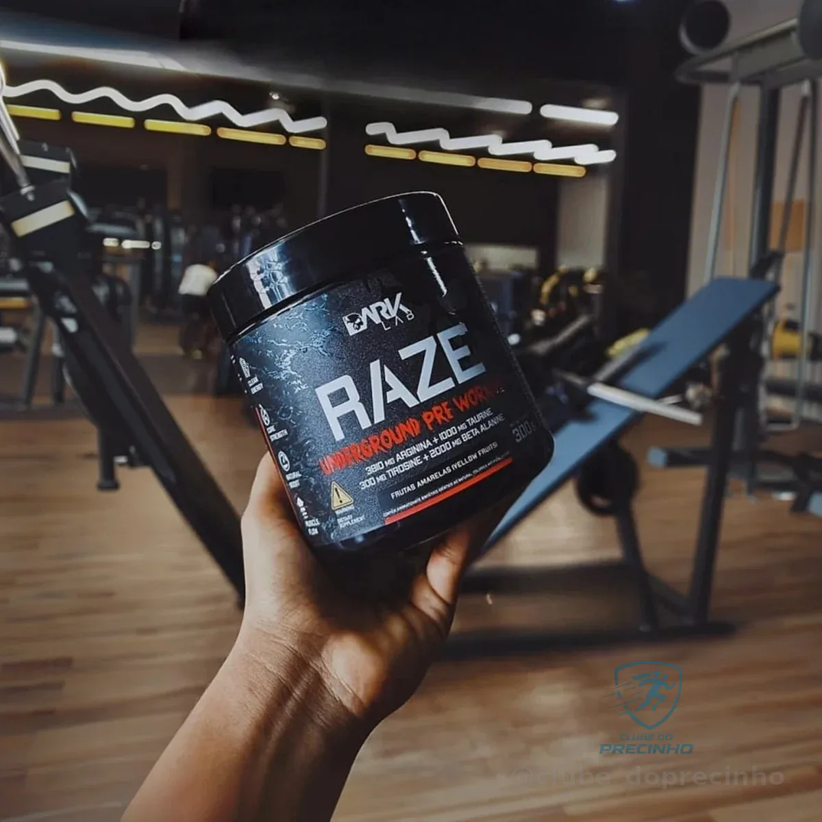 Pre Treino Raze Frutas Amarelas 300g Dark Lab