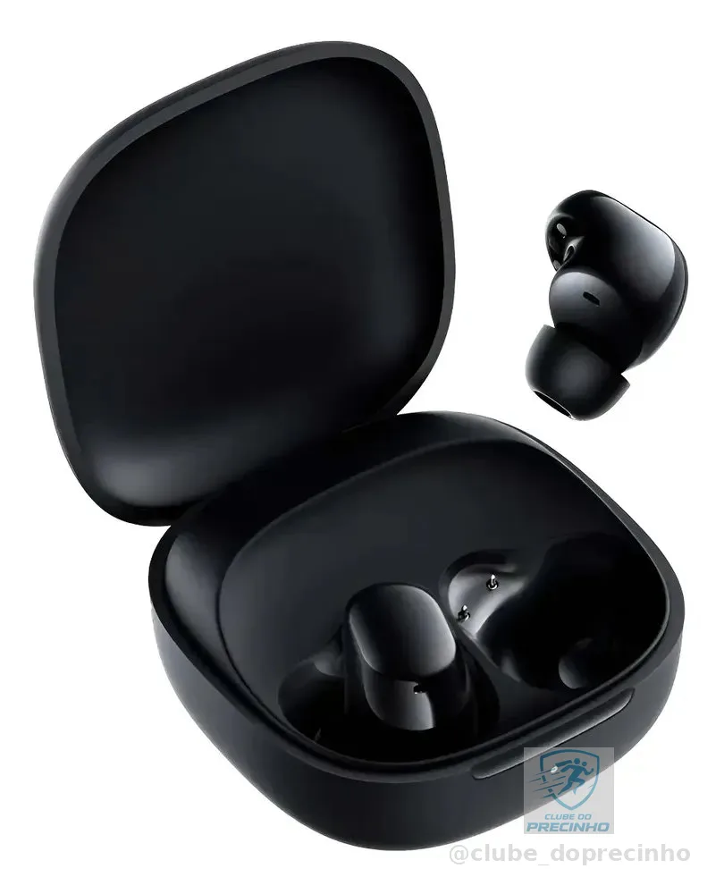 Fone de ouvido Bluetooth, Redmi Buds 6 Play Original, Preto.