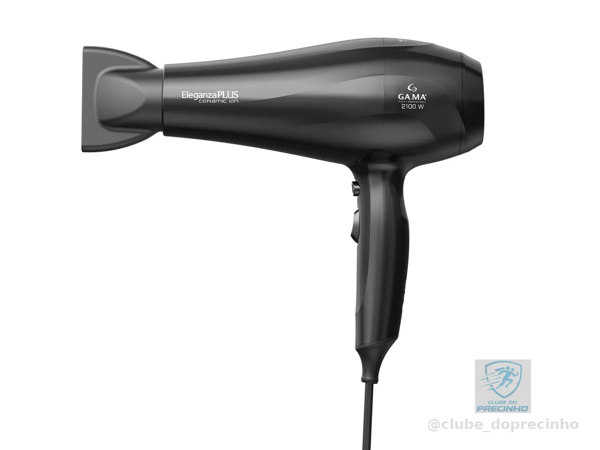 GA.MA ITALY Secador de Cabelo Gama Eleganza Plus Ceramic Ion 2100W 127V