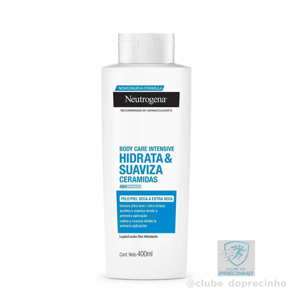 Neutrogena Hidratante Corporal Body Care Intensive Hidrata & Suaviza, 400ml