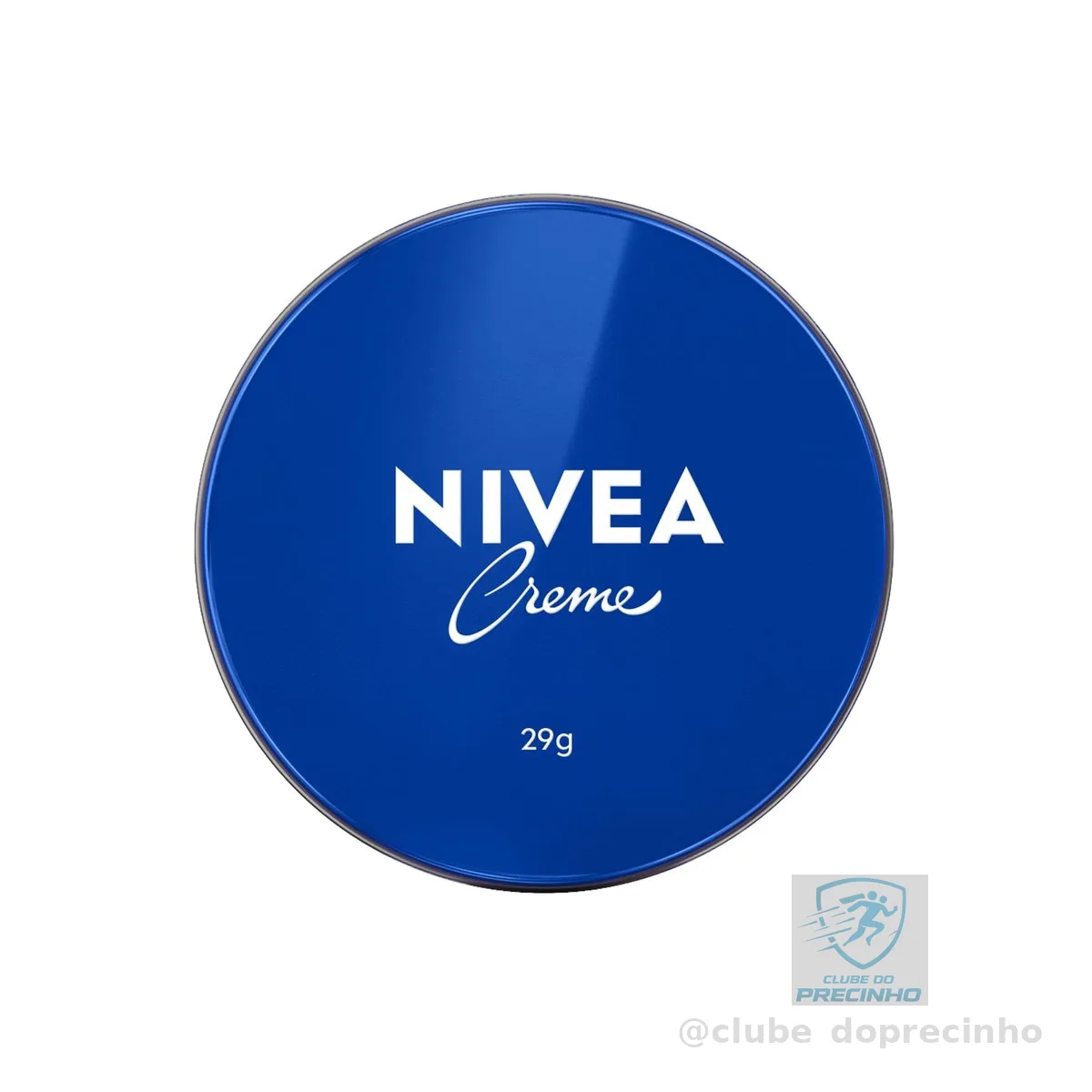 NIVEA Creme Hidratante Lata 29g, Hidratação Profunda 24h, Corporal, Uso Diário, Multibenefícios, Todas as Peles