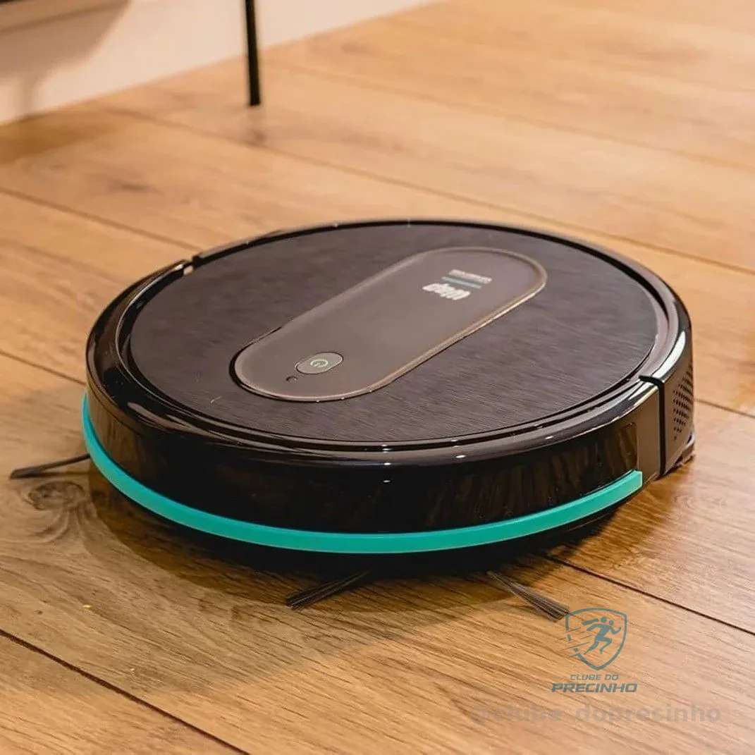 WAP Aspirador de Pó Robô ROBOT W400 3 em 1, Automático, 300ml, Compatível com Assistentes de Voz, 30W 10,8VDC Bivolt