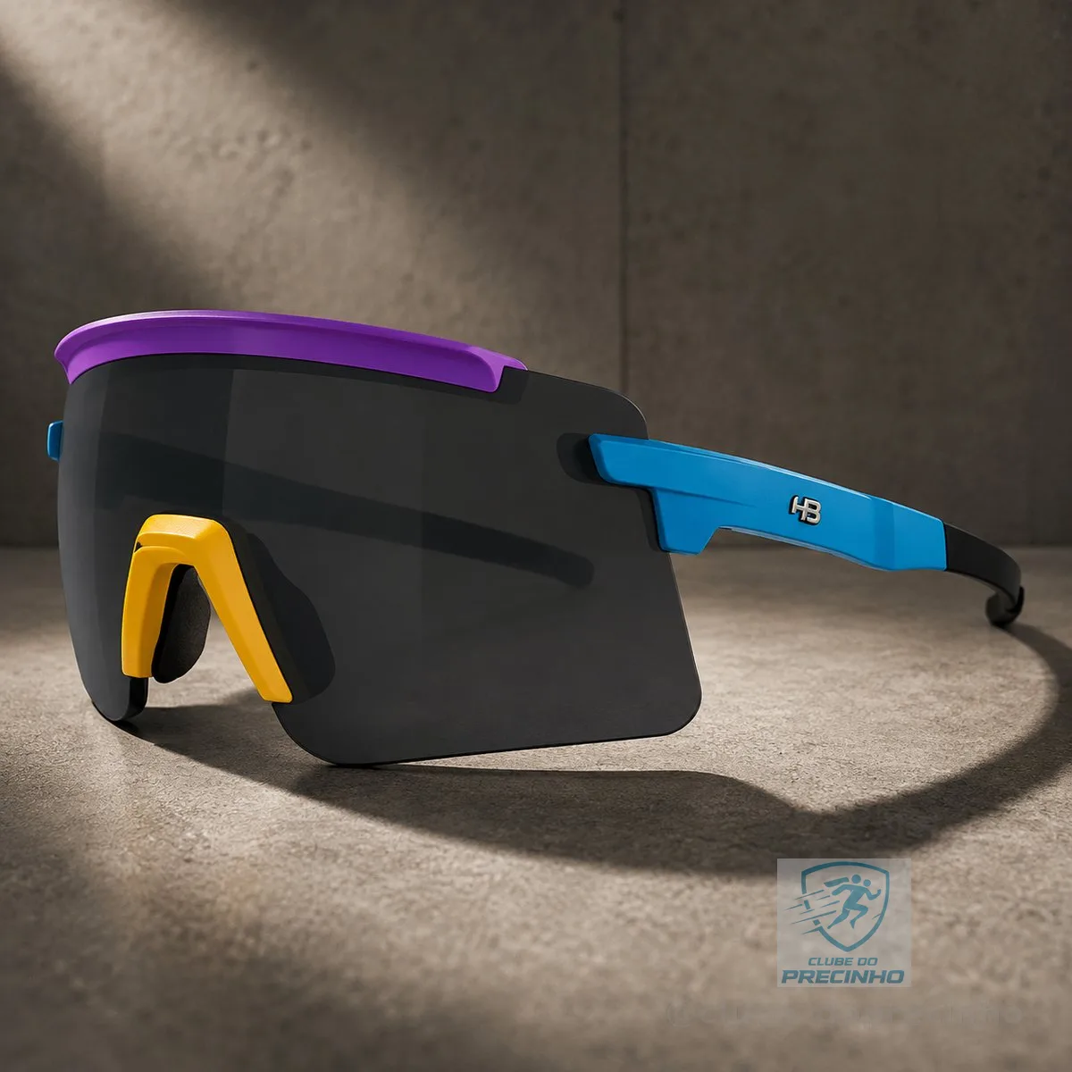 Oculos De Sol Hb Apex Armação Colorful Lente Gray Fumê