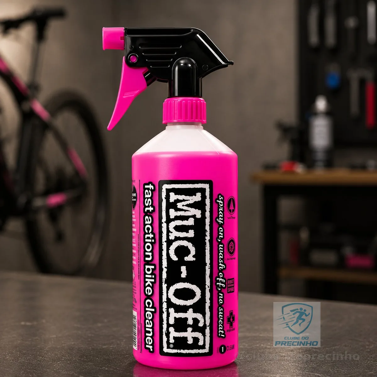 Limpador Muc-Off BIKE CLEANER Bicicletas e Motocicletas 1L Nano Tech