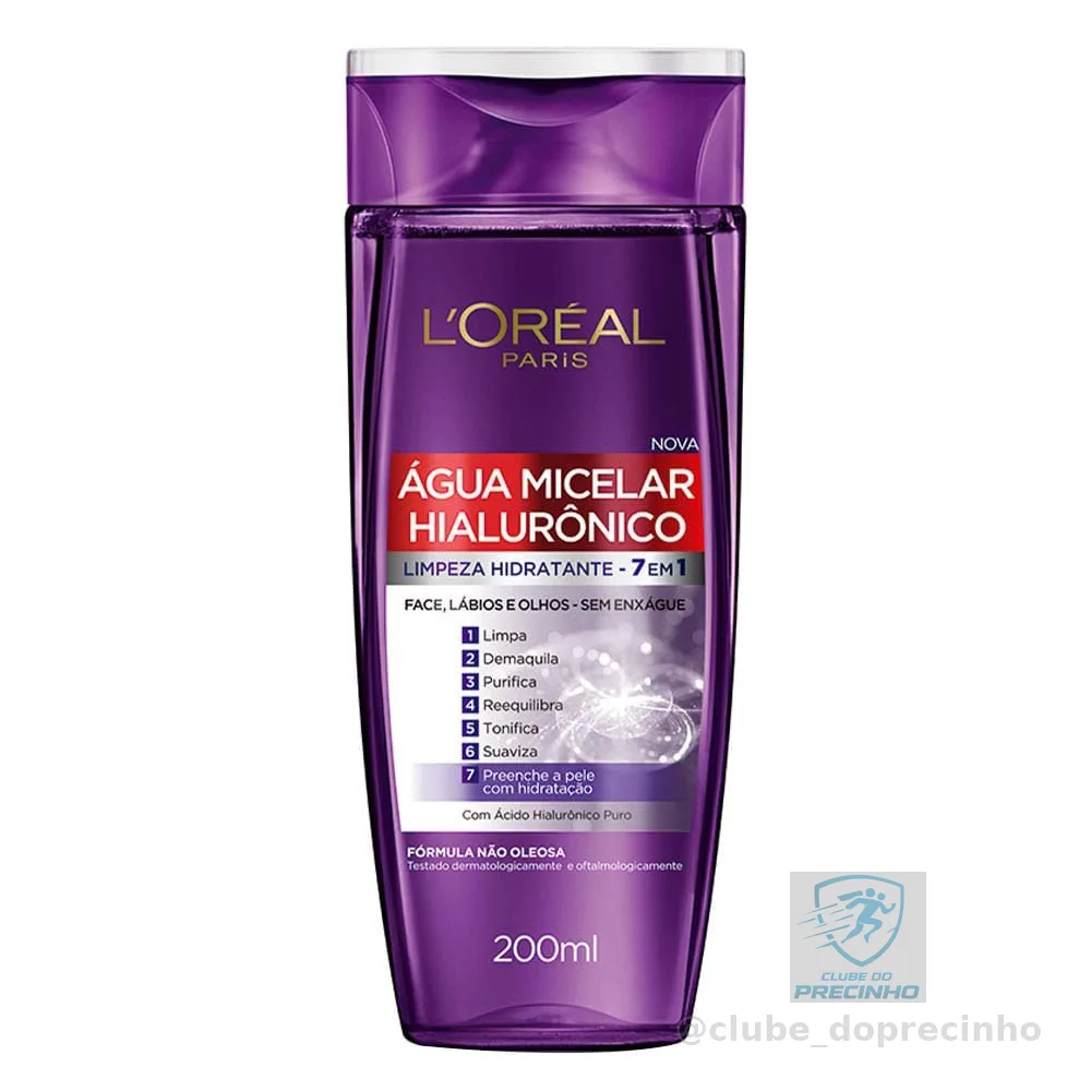 L'Oréal Paris Hialurônico - Água Micelar 200Ml