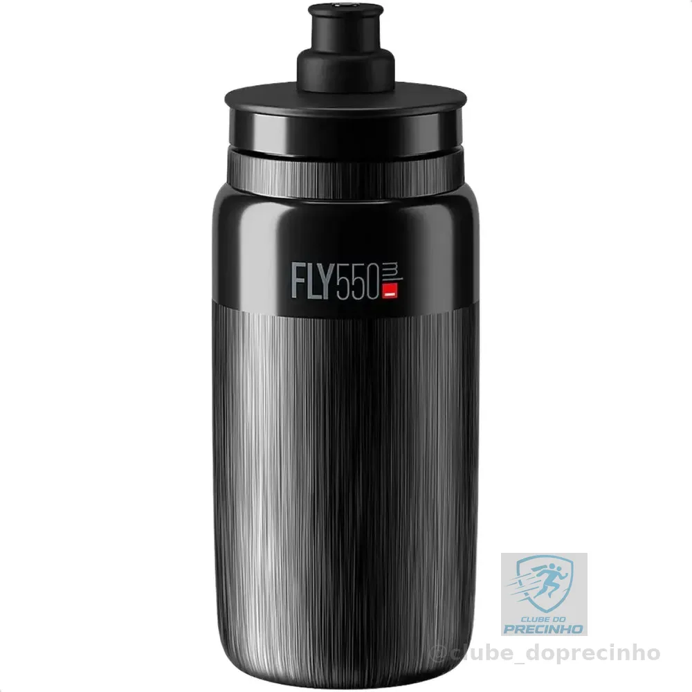 Elite Fly Tex garrafa caramanhola bike elite fly tex 550ml preto