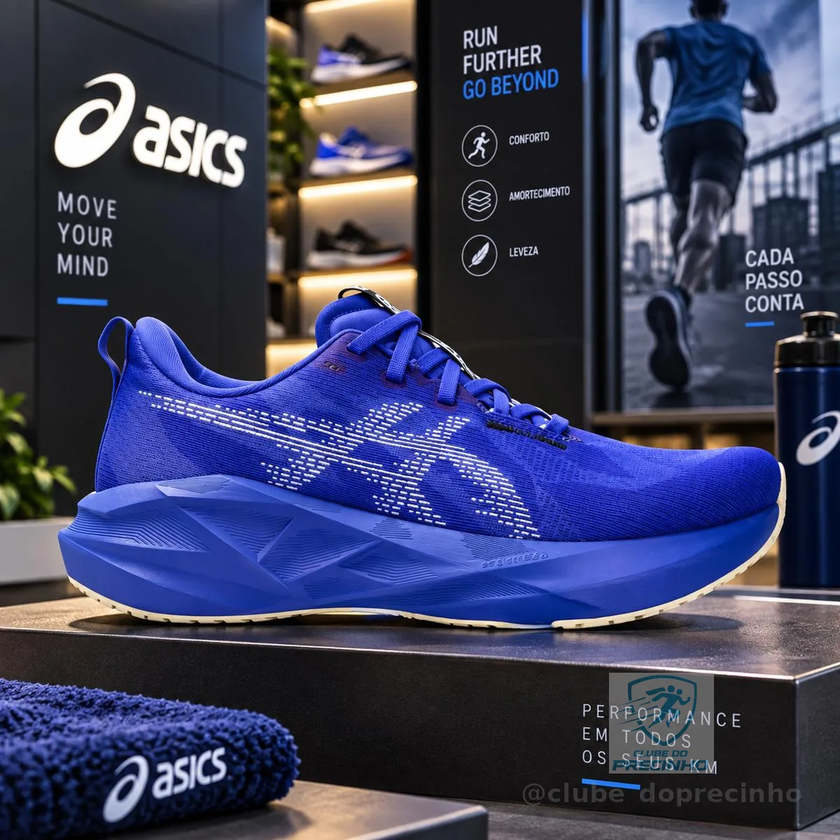 Tênis Asics Novablast 5 - 34 ao 39