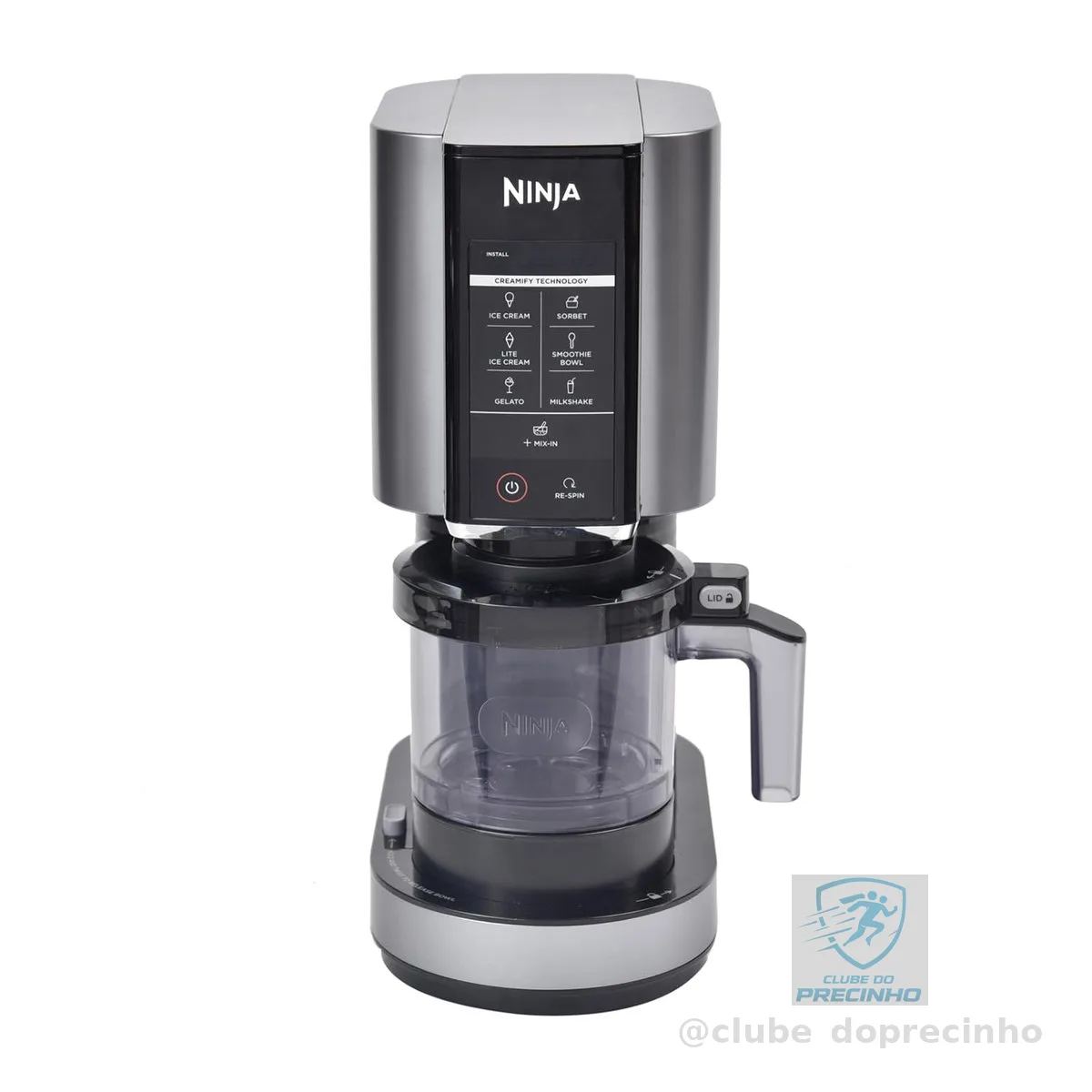 Shark Ninja Ninja Sorveteira Creami 7 Opções Diferentes de Sorvete