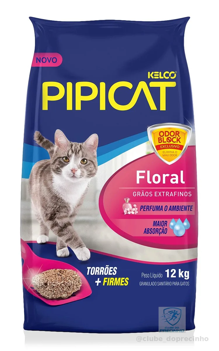 Pipicat Granulado Sanitario Floral 12 kg