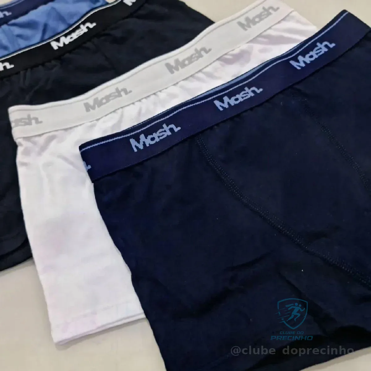 Kit 10 Cuecas Boxer Algodão Cotton Box Original Mash