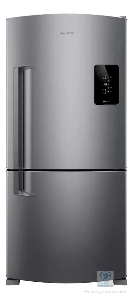 Geladeira Brastemp Frost Free Inverse 591 Litros Inox - Bre8 110v