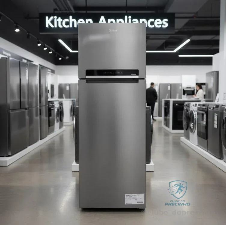 Geladeira Frost Free Duplex 394l Inverter Cor Inox Inox 220v