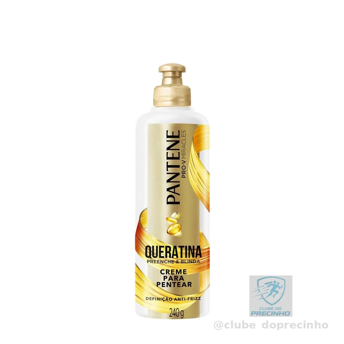 Creme para Pentear Pantene Pro-V Miracles Queratina Preenche & Blinda 240 g