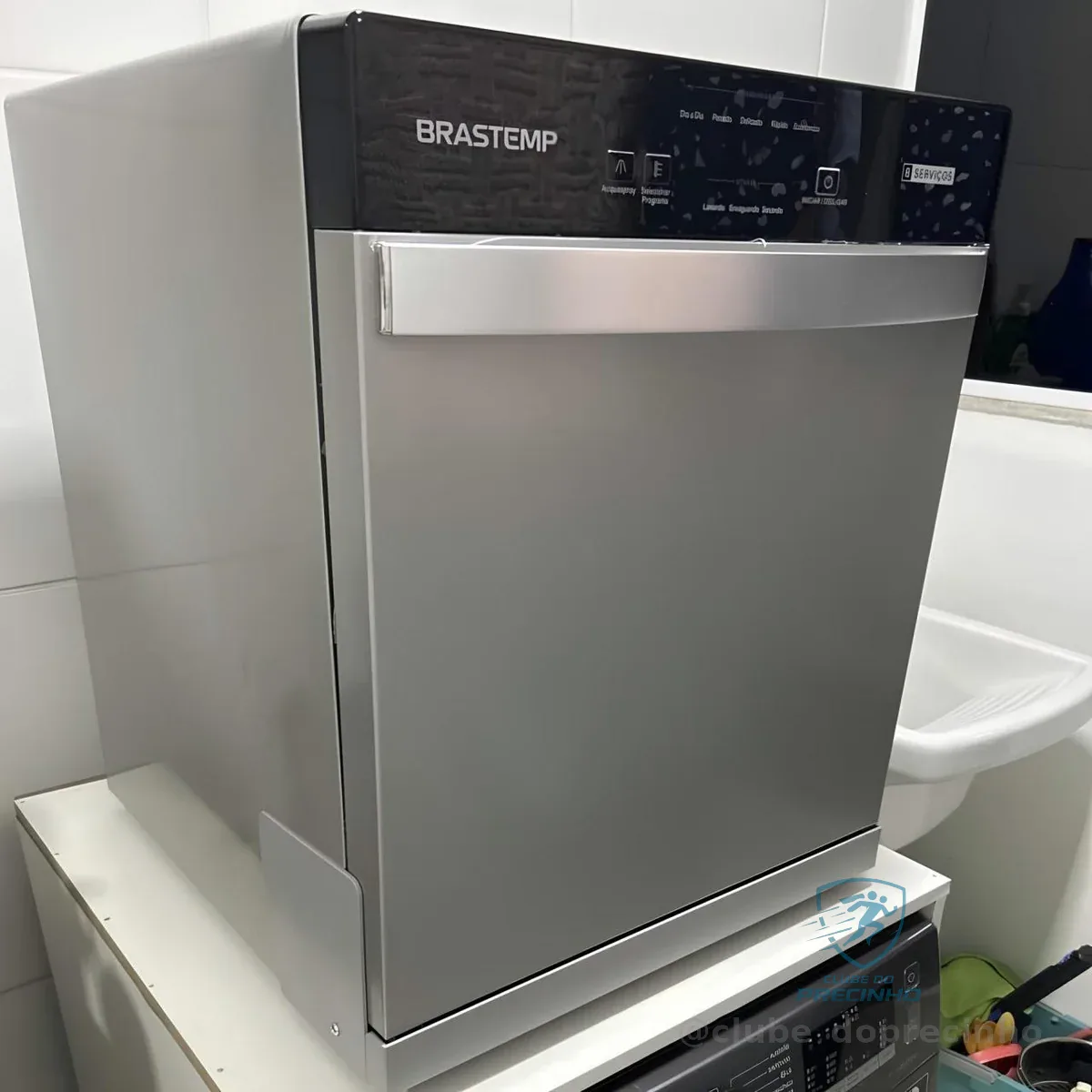 Lava Louças Blf08bs 8 Serviços Cor Prateado Brastemp 127v