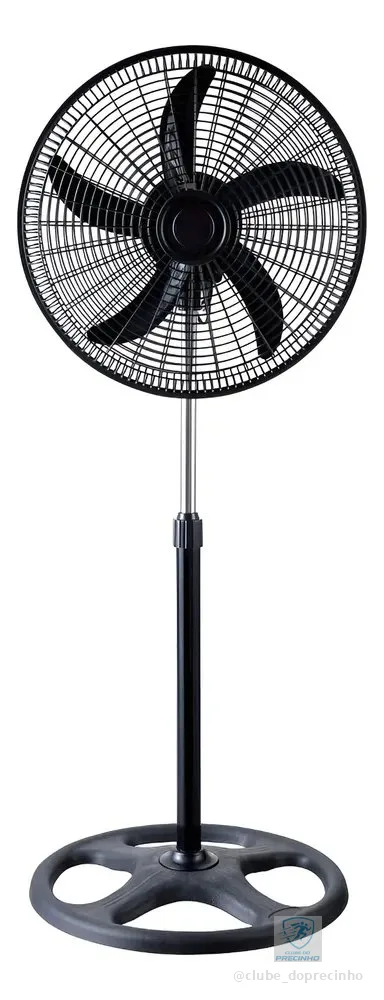 Ventilador De Pé E Chão 16 Pol Turbo 3 Vel 110/220v Fs 107 Fs 107&110v