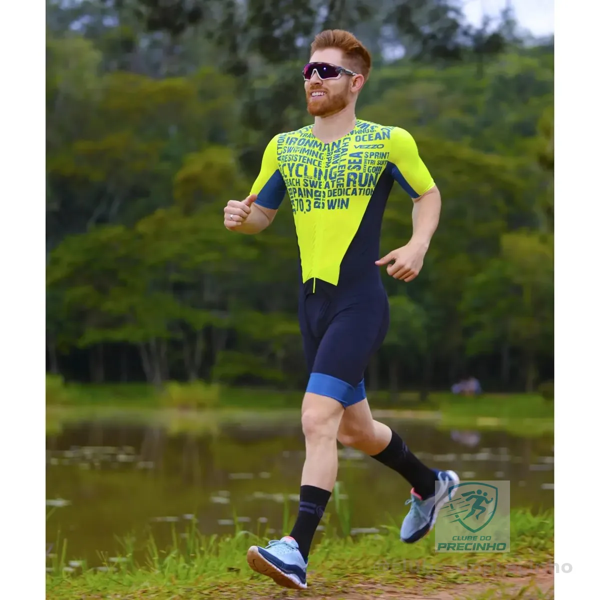 Macaquinho Triathlon Corrida Vezzo 2025 Unissex Performance