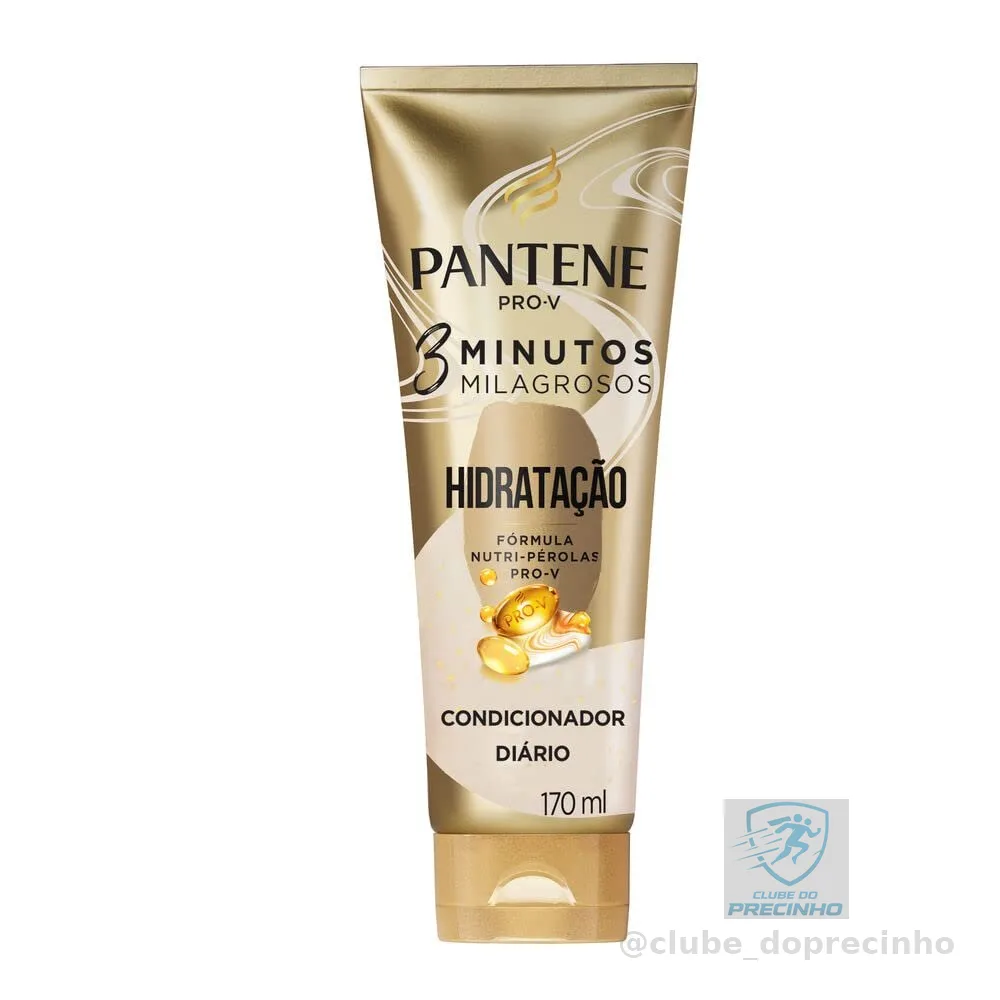 Pantene Pro-V Condicionador Diário 3 Minutos Milagrosos Hidratação 170 ml