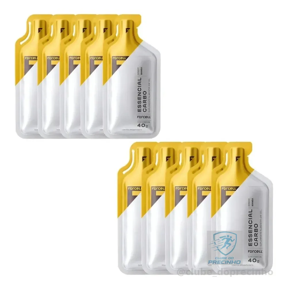 Essencial Carbo Sem Cafeina Display Com 10 Sache De 40g Forc Manga
