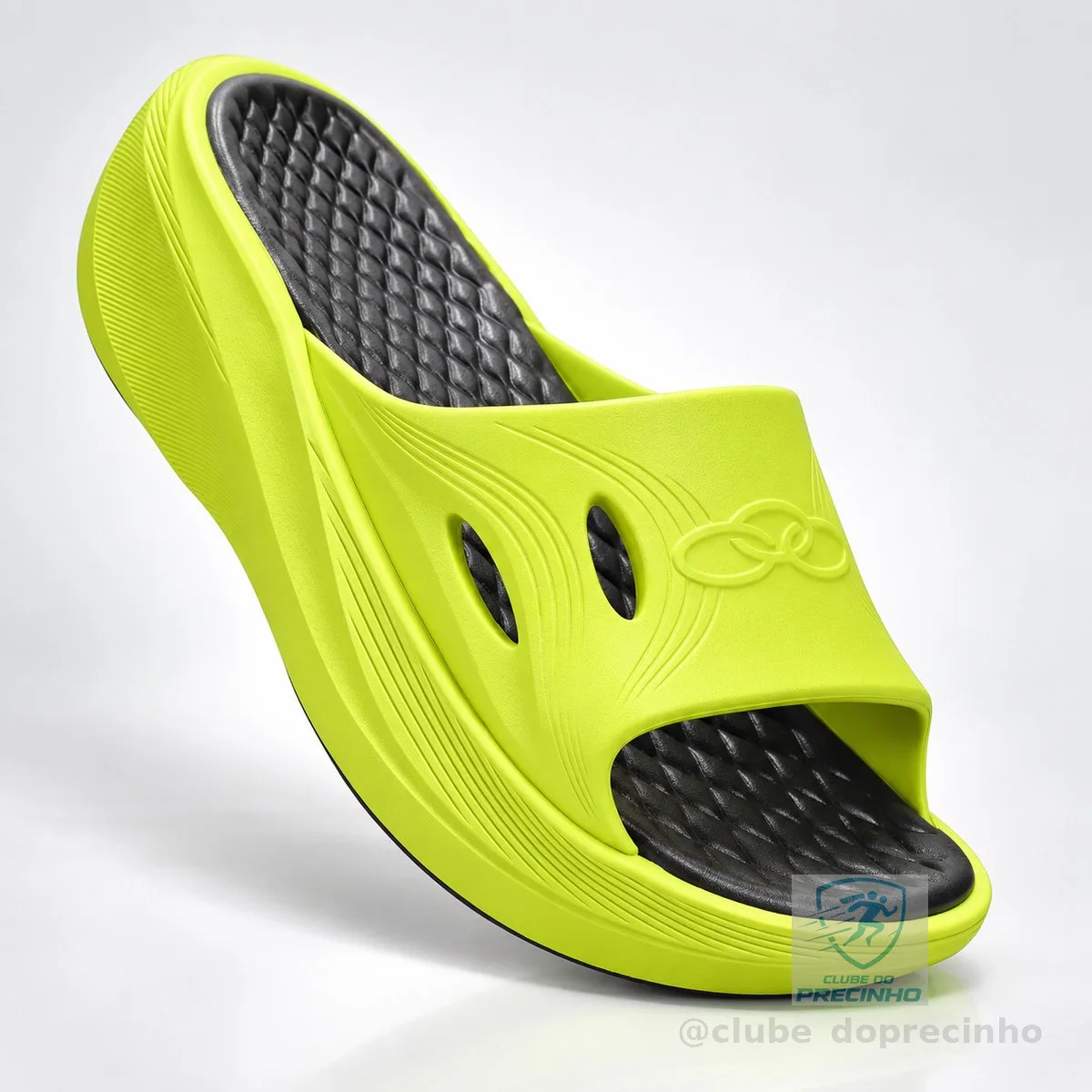 Chinelo Olympikus Pos Corre Amarelo Limao - 39/40 e 43/44