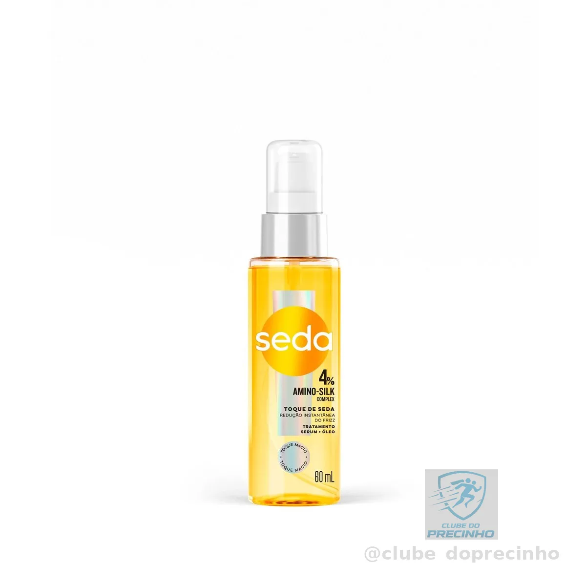 Toque de Seda Sérum Óleo Tratamento 4% Amino-Silk Complex 60ml
