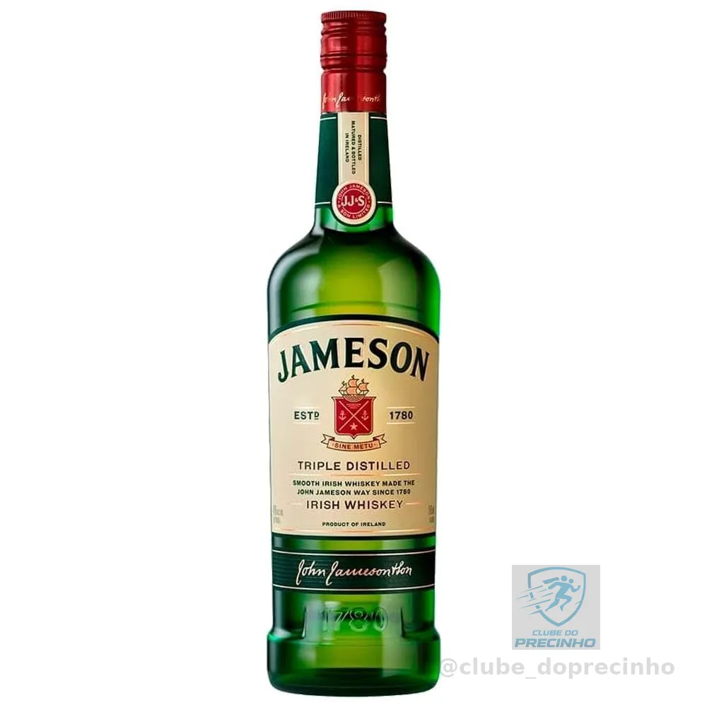 Jameson - Whiskey Irlandês, 750 ml