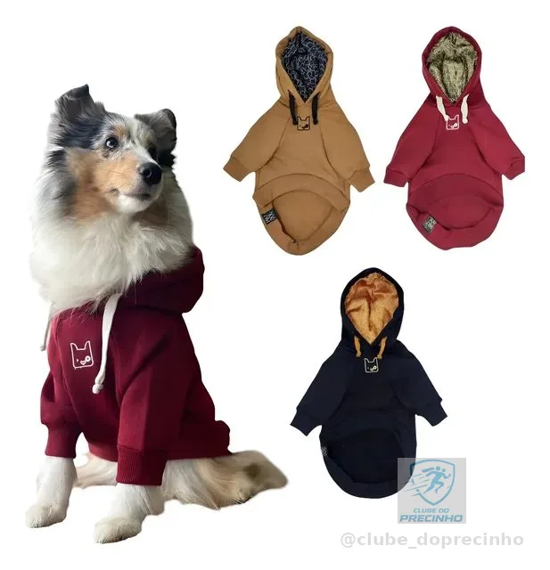 Roupa Roupinha Moletom Pet Inverno Cachorro Porte Grande Xxg