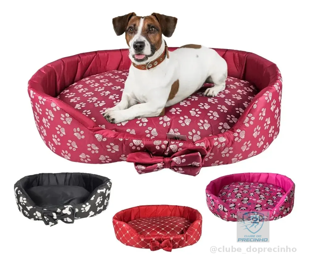 Caminha Para Cachorro Gato Cama Pet Grande 70x50 Tamanho 5 Cor Pink