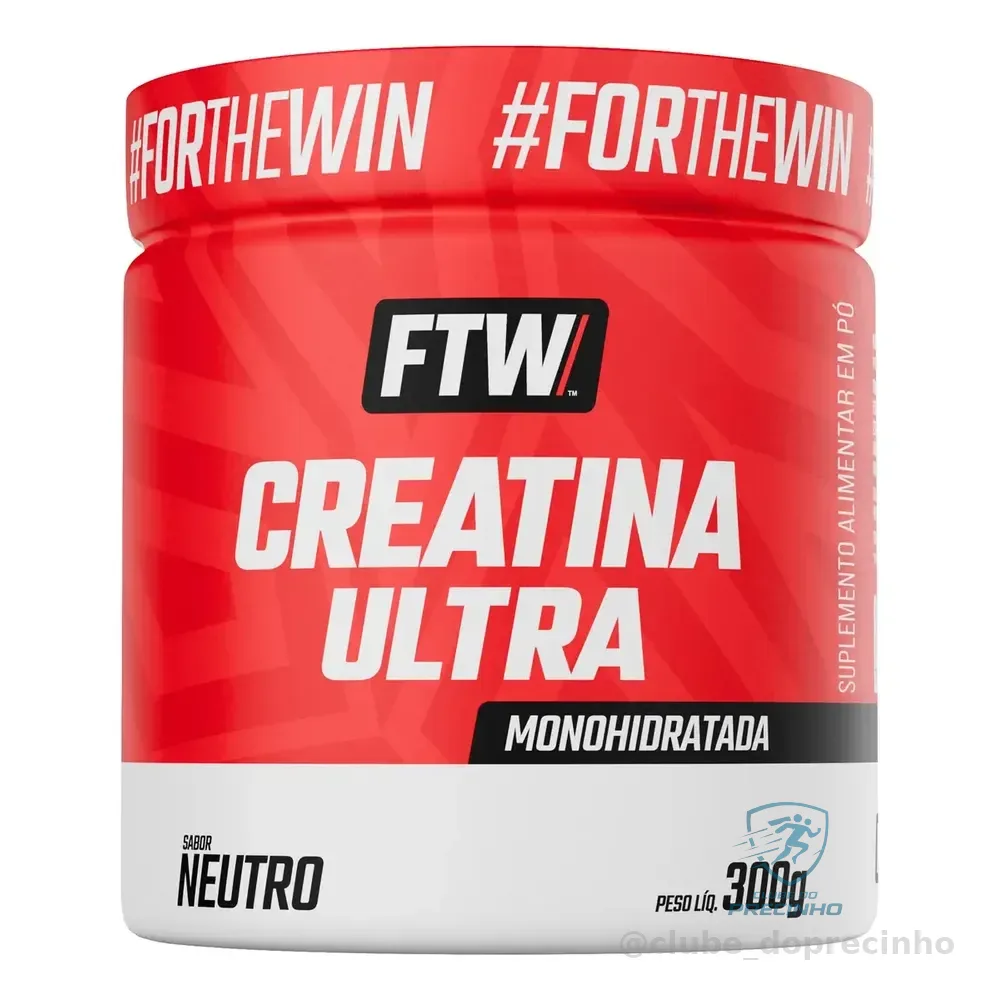 Creatina Ultra 300g Pote - Ftw Sem Sabor