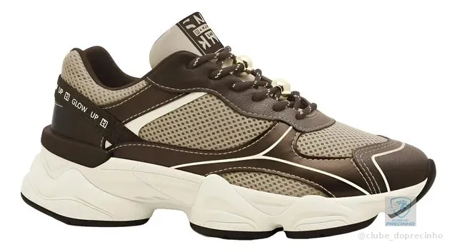 Tênis Ramarim Casual Moda Feminino Chunky Sneaker 2590131