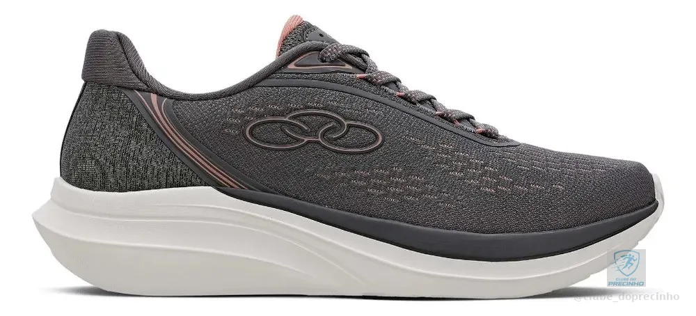 Tênis Feminino Role Olympikus Chumbo Liso 39 Br
