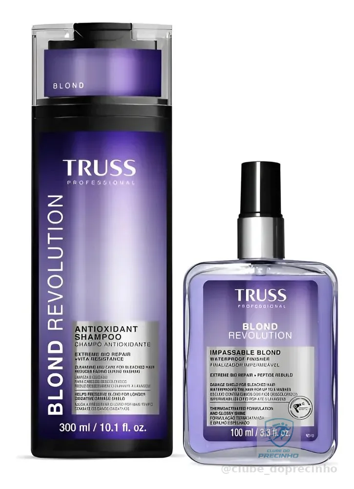 Kit Truss Blond Revolution Shampoo + Finalizador (400ml)