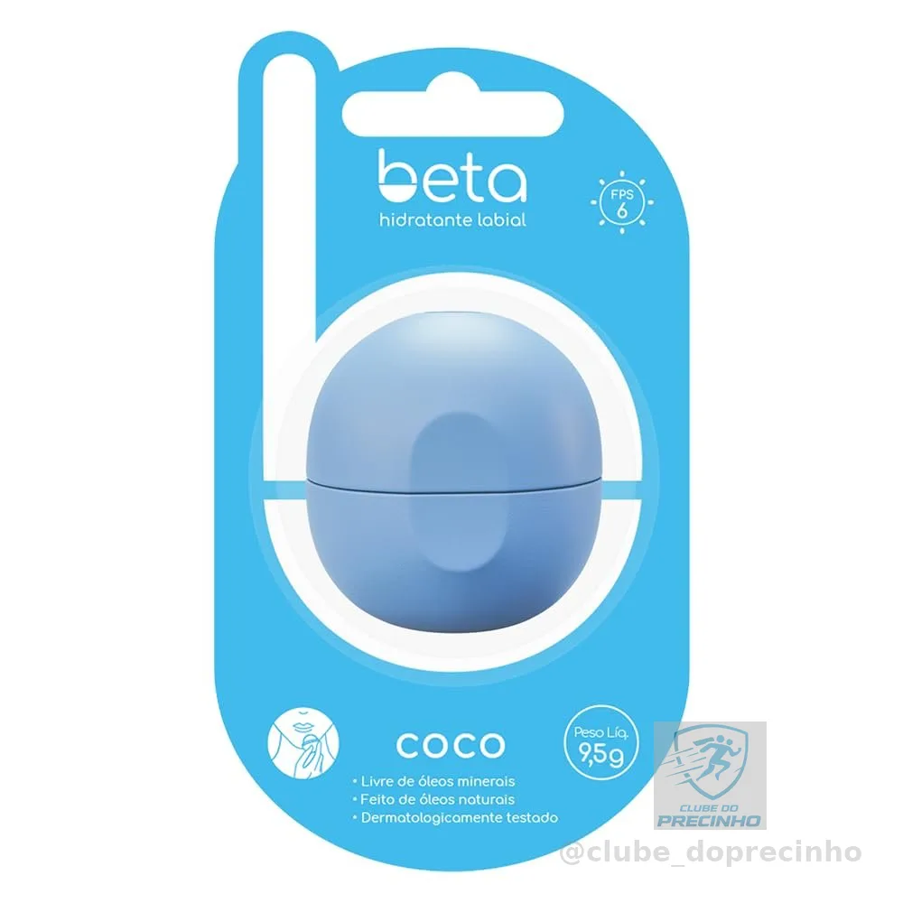 Beta Hidratante Labial Beta Coco - Beta 9 5G